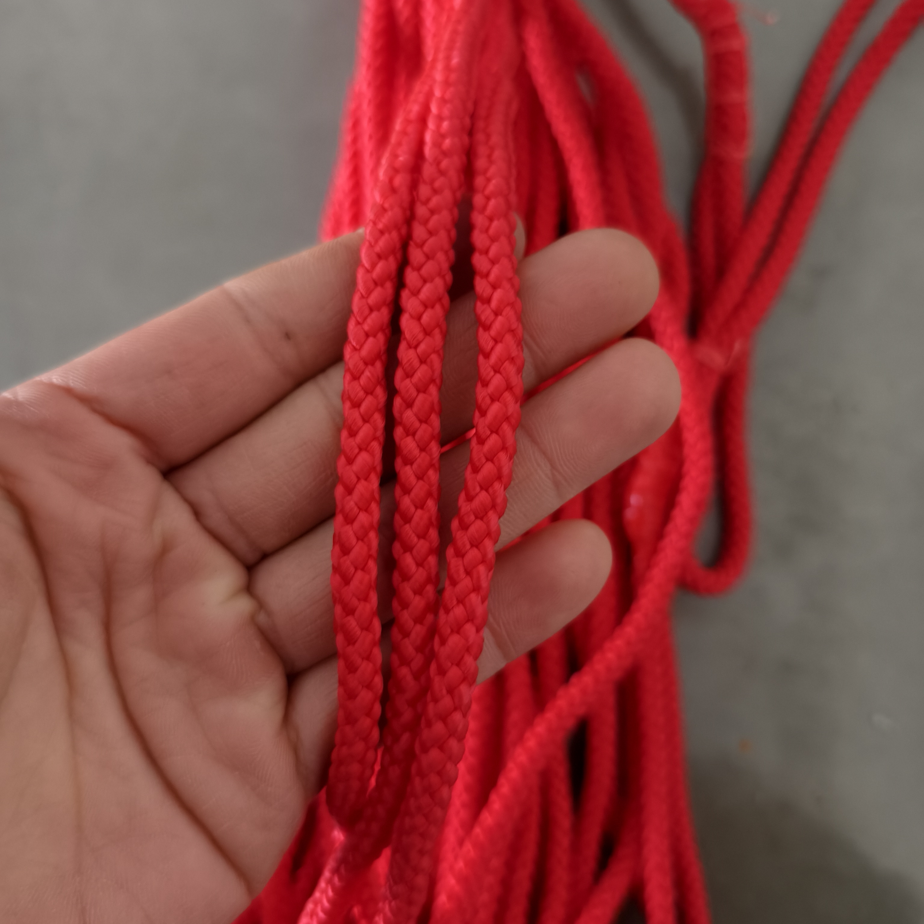 手撒网专用圆手绳