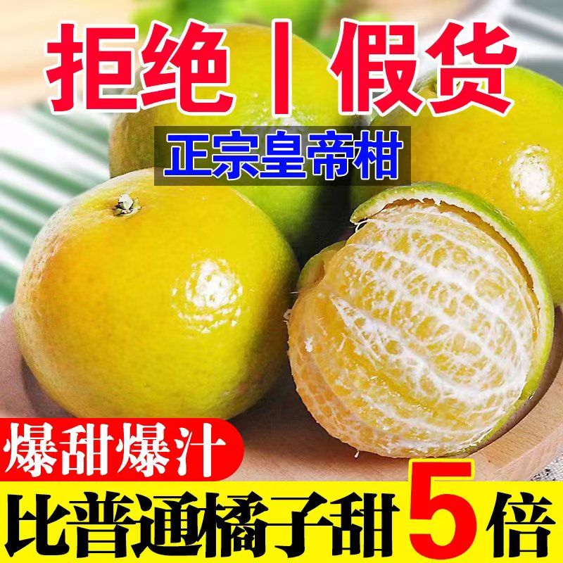 【正宗】广西皇帝柑3/5/9斤新鲜水果当季薄皮贡柑桔子