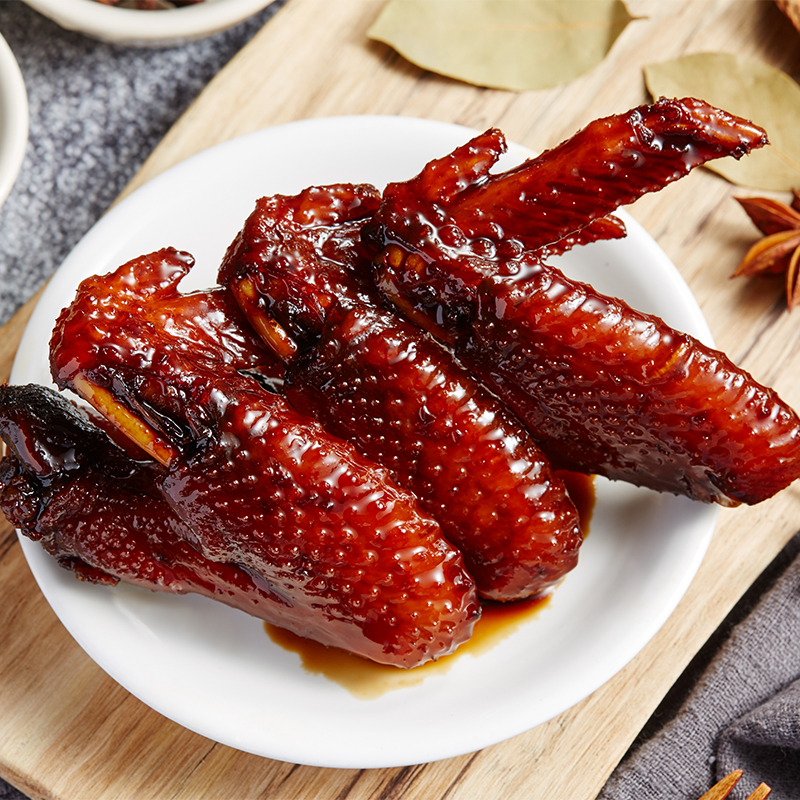 福鼎蜜汁鸡翅招牌鸡翅膀甜辣即食休闲零食看剧小零食福建特产