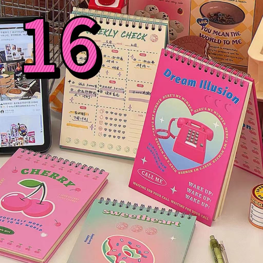 16号文具：文具，贴纸，本子，笔，套装【以直播间展示为主】