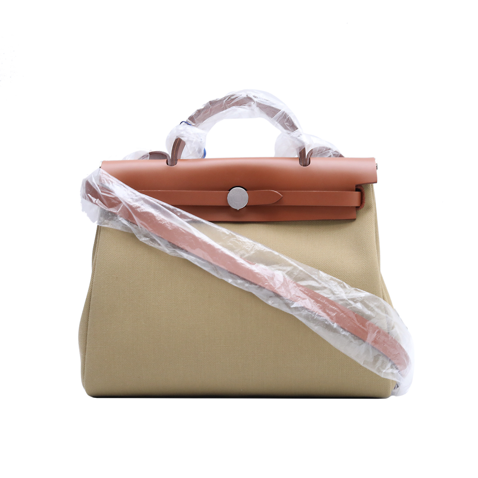 99新 Hermes/爱马仕 【33精选】078708 Herbag 31 1C尘土色