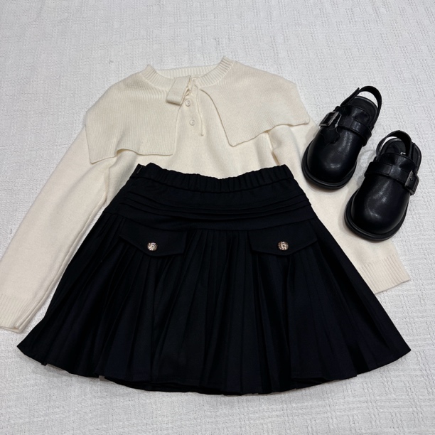 20591高端童装时尚百搭秋冬新品时尚半裙C16-4-2