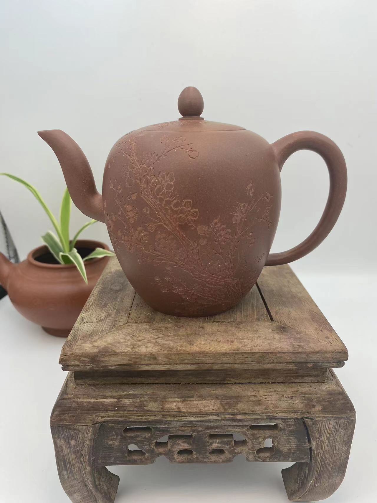 茶壶原矿黄龙山老料子，清水紫泥320cc