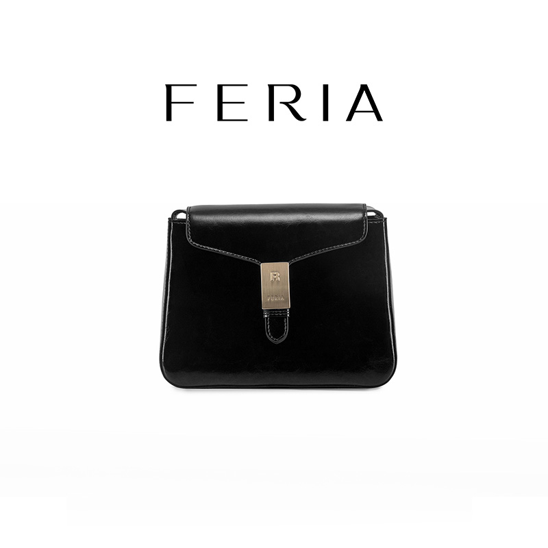 FERIA【通勤小方包】FE212B088小众设计2023新款ins百搭轻奢女包YY