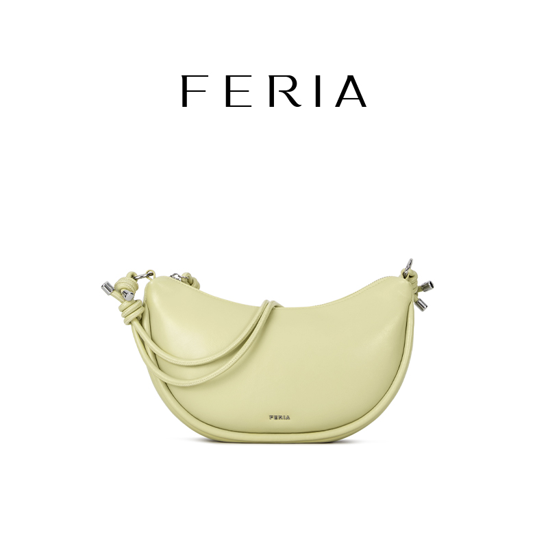 FERIA【月牙豌豆包】FE402B769韩国小众品牌时尚精致百搭包CC