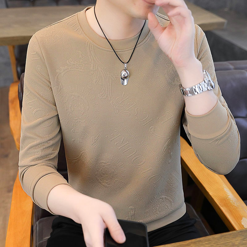 卫衣男款春秋季潮牌宽松圆领长袖t恤男2024年新款休闲百搭上衣服