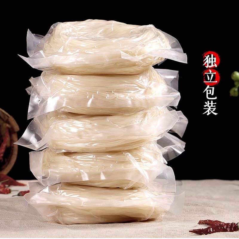 正宗云南米线过桥米线半干粗细袋砂锅米线昭通半干米线无添加