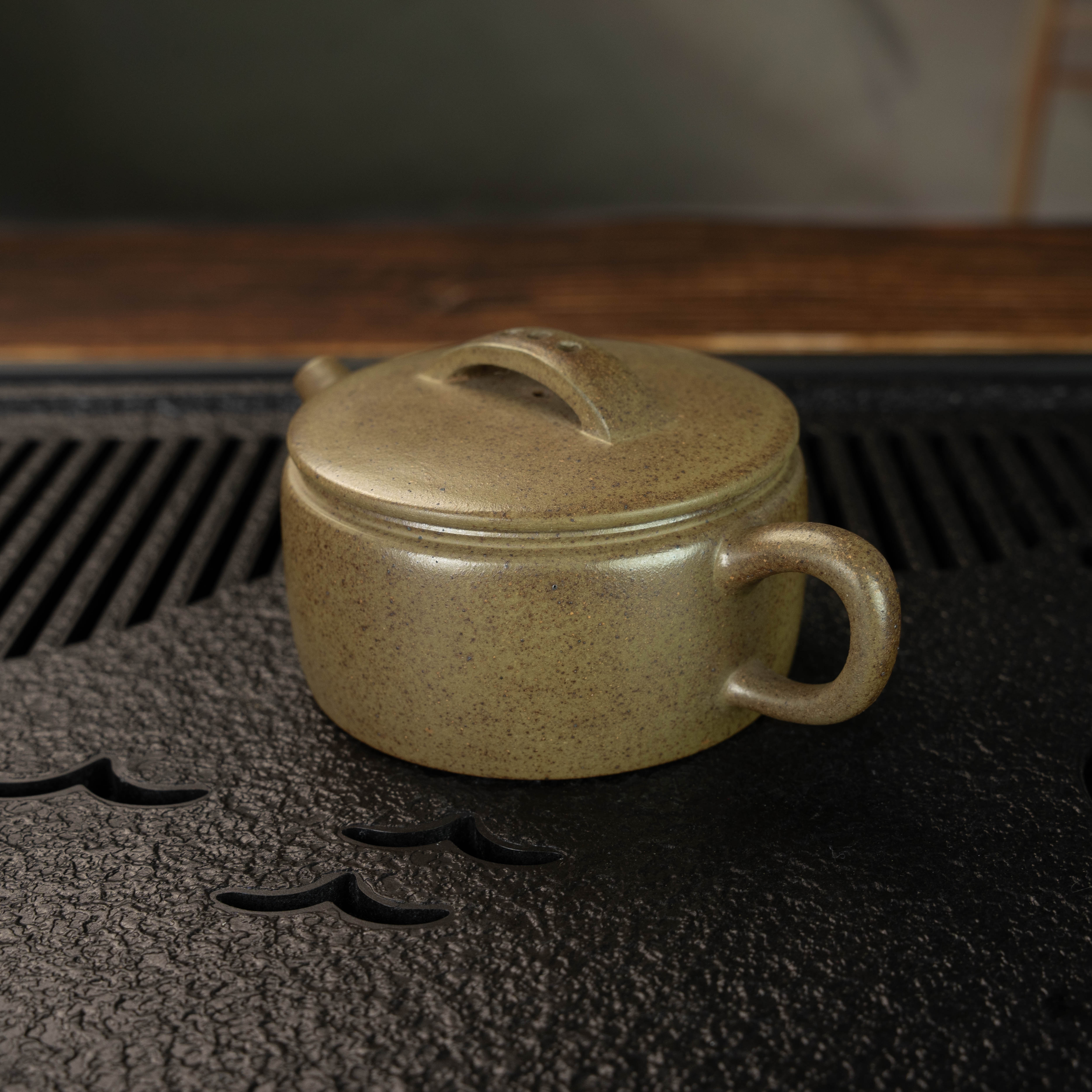 ZSMT-2090宜兴紫砂原矿手工壶段泥高温汉瓦素汉瓦100cc