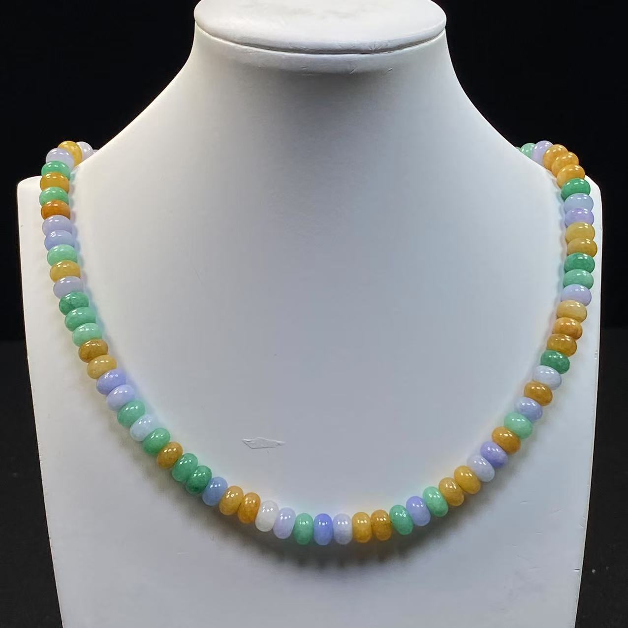  多宝算盘珠项链8mm发一条K55