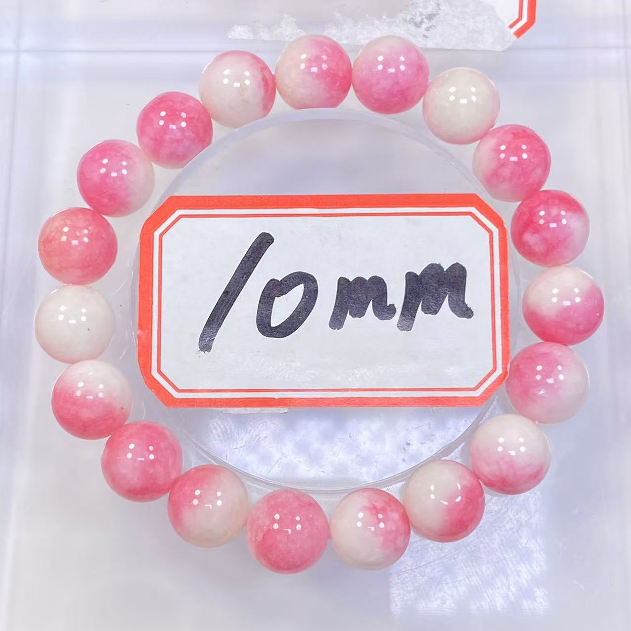 一抹红10mm手串发一条b124