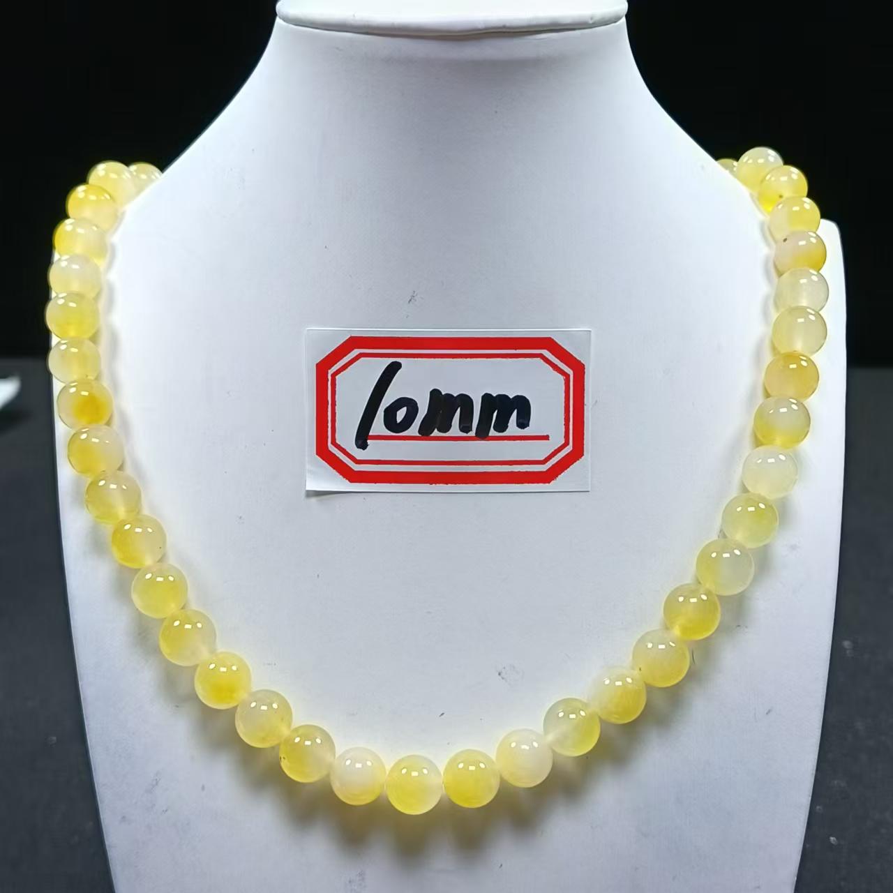 黄飘花10mm项链发一条K07