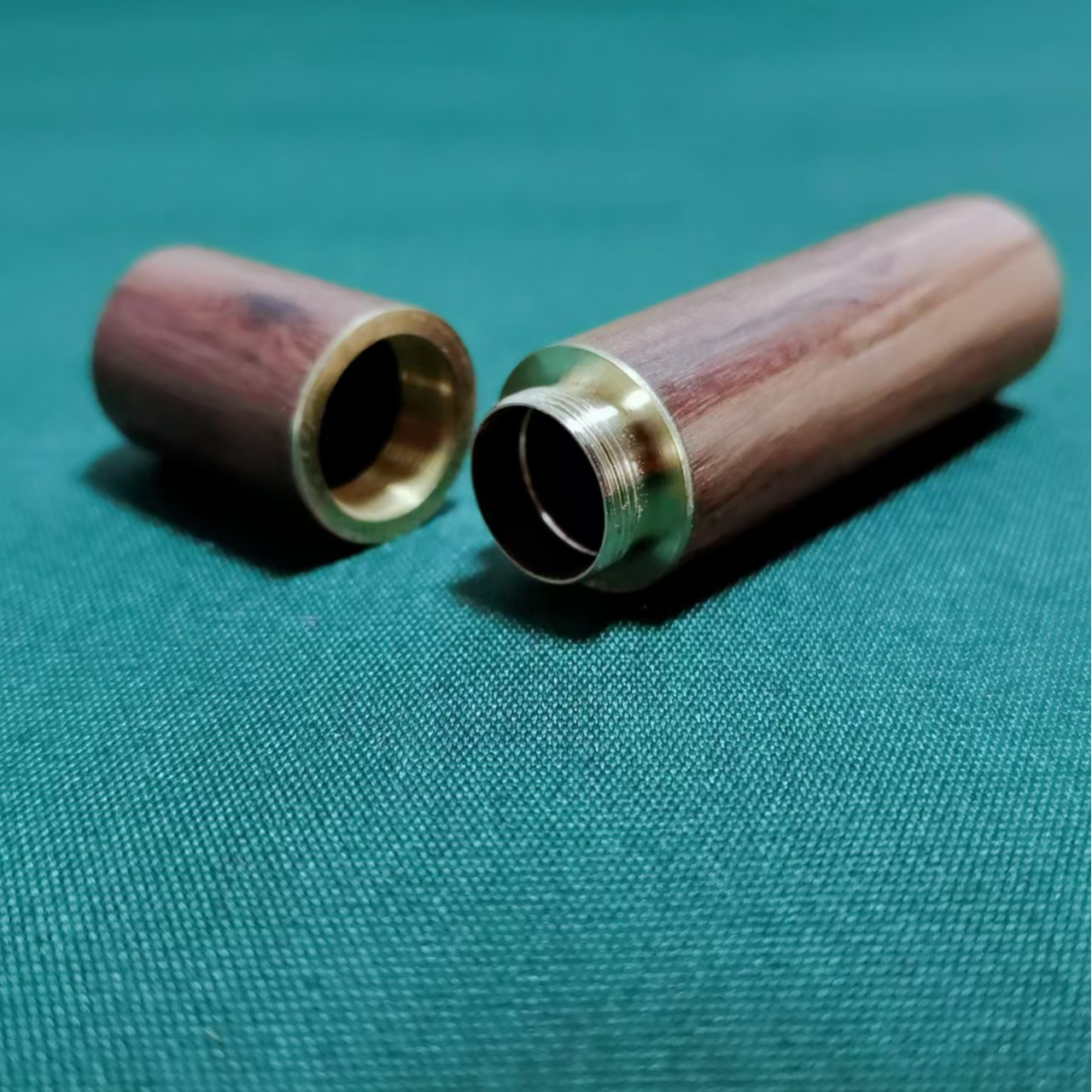 针筒 实木材质+铜