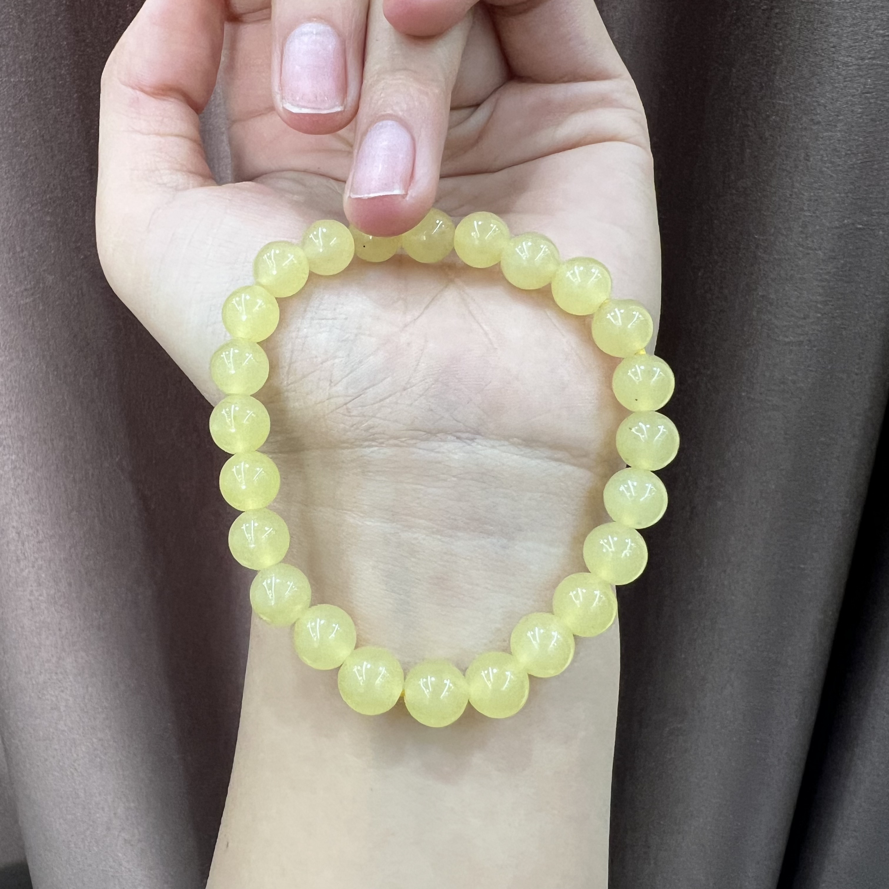 高定珠宝和田玉手链HF611S028