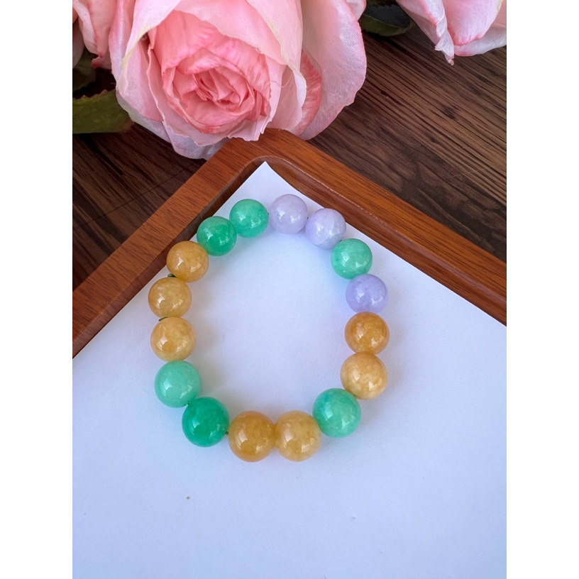 高定珠宝翡翠手链RX110S098