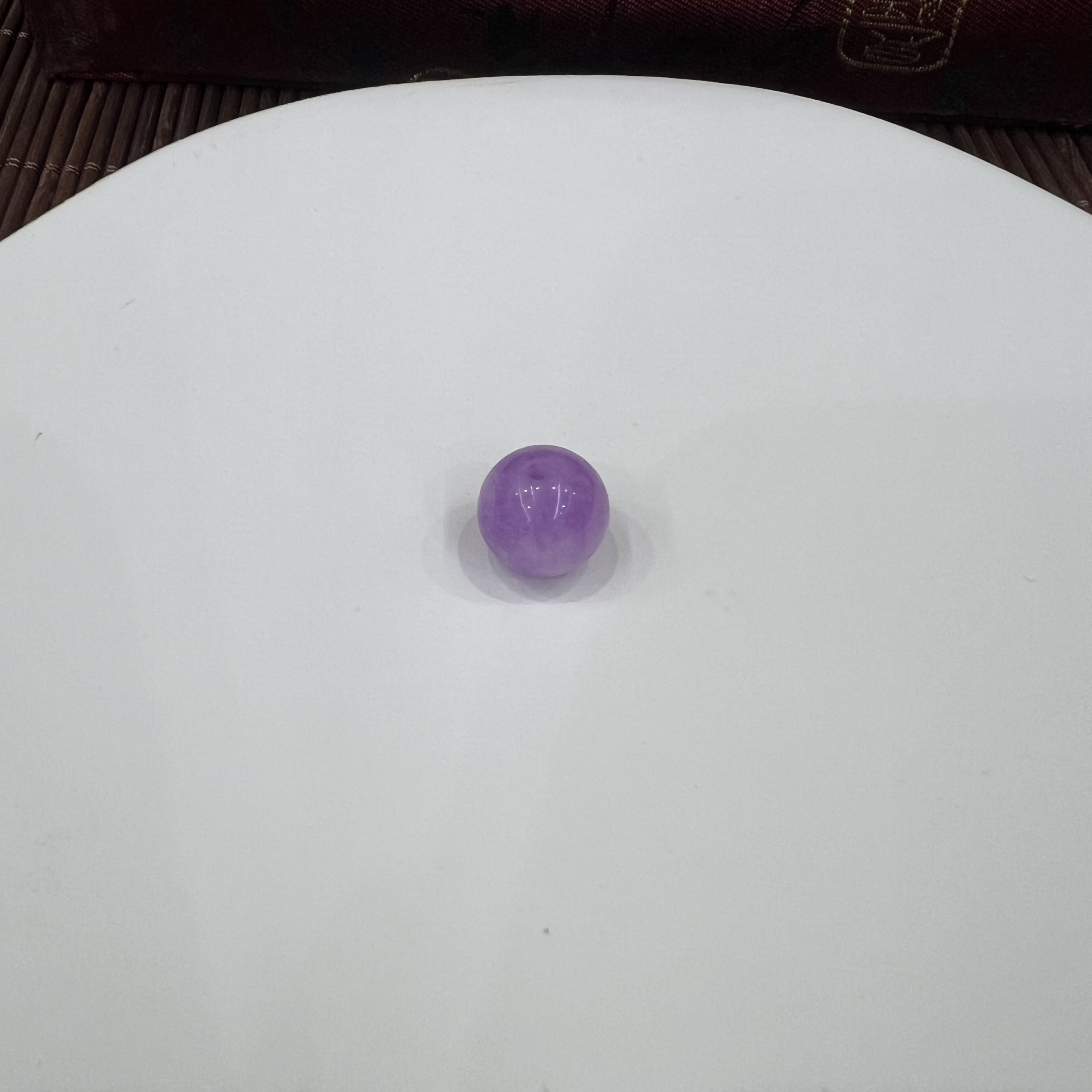 高定珠宝紫翡单珠12+RX579S38