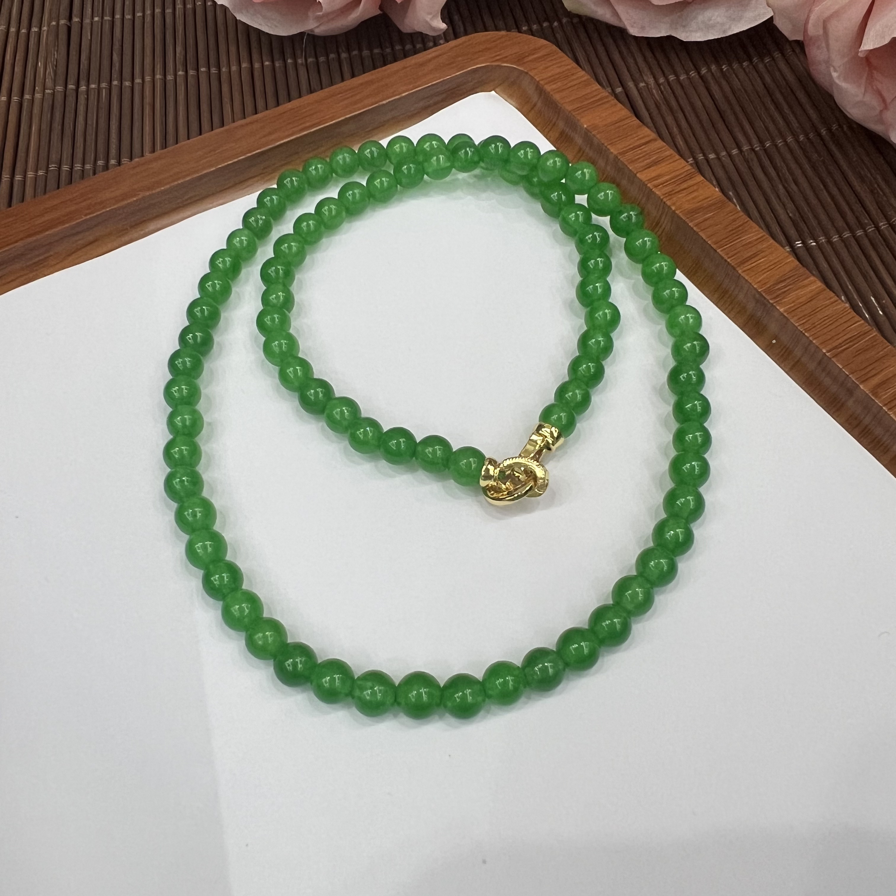 高定珠宝翡翠项链6+RX523S058