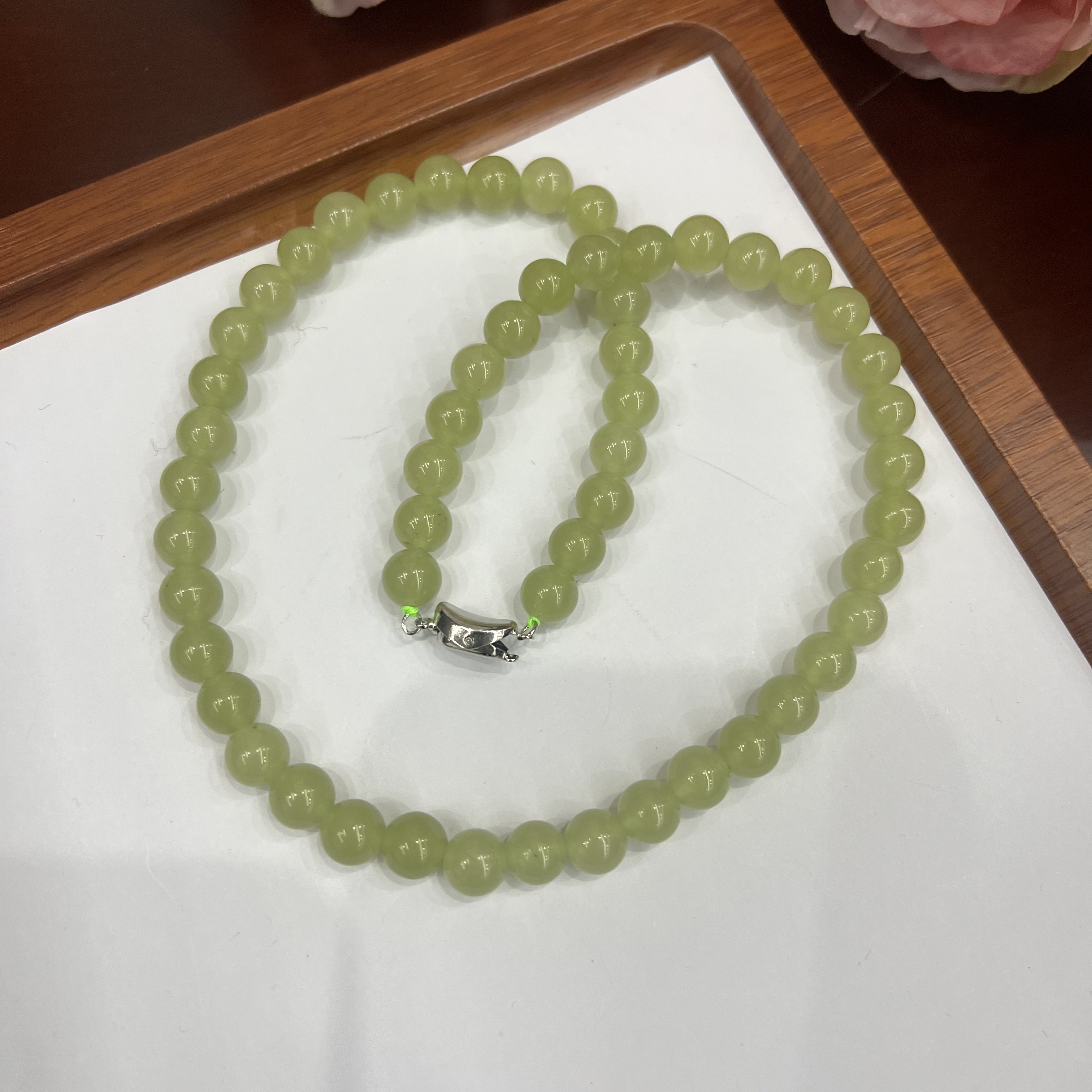 高定珠宝和田玉项链HF452S888