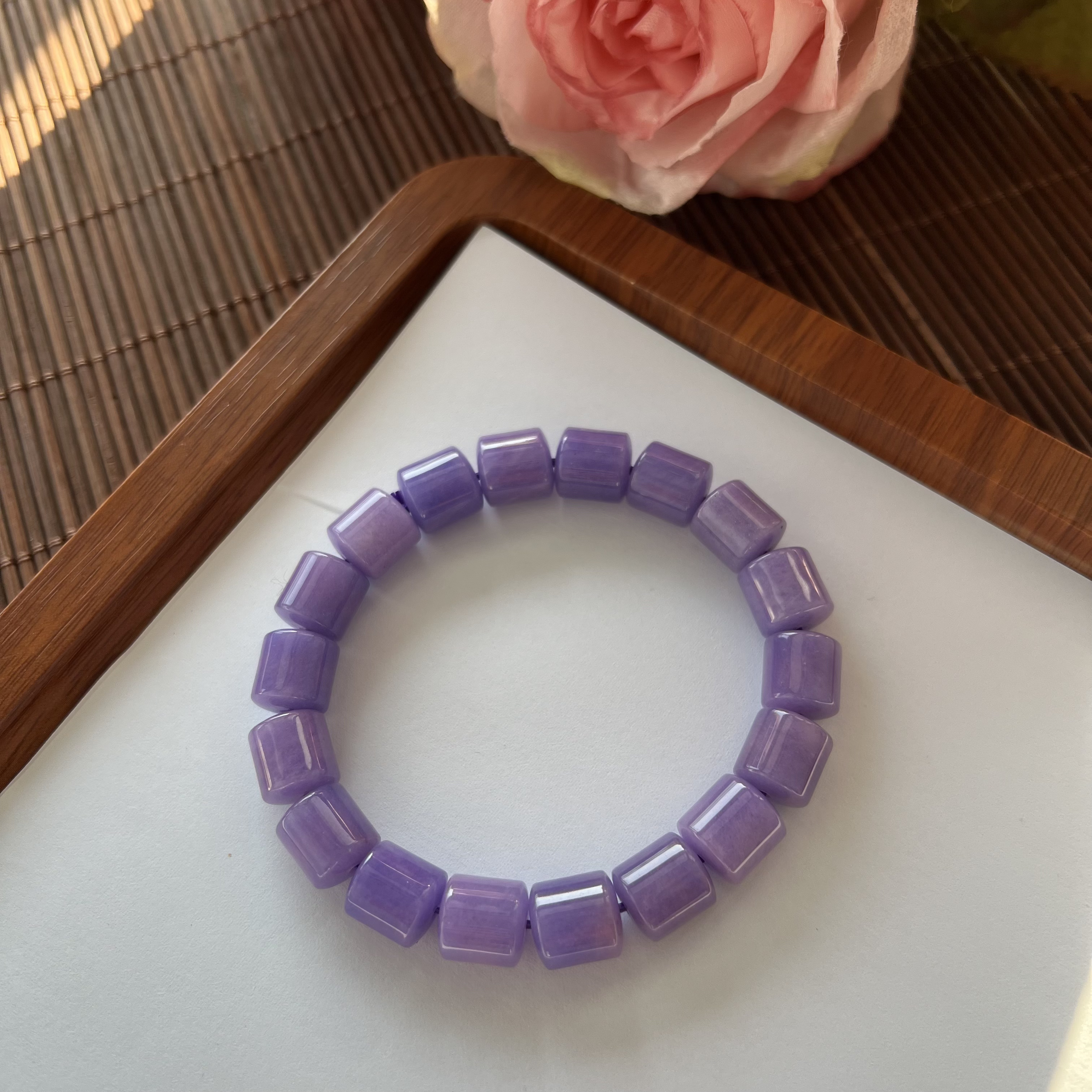 高定珠宝紫翡手链 RX361S668