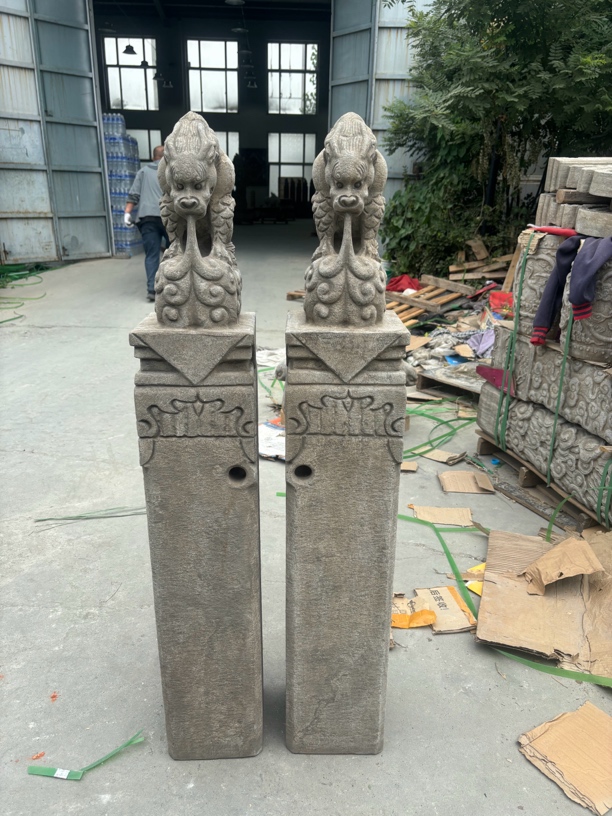 青石吸水兽拴马壮 全场不包邮不包邮