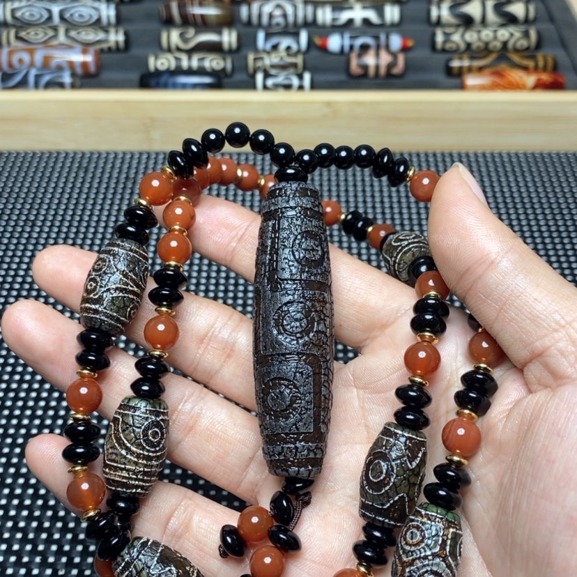 【闪购商品】玛瑙/玉髓项链未镶嵌平****富