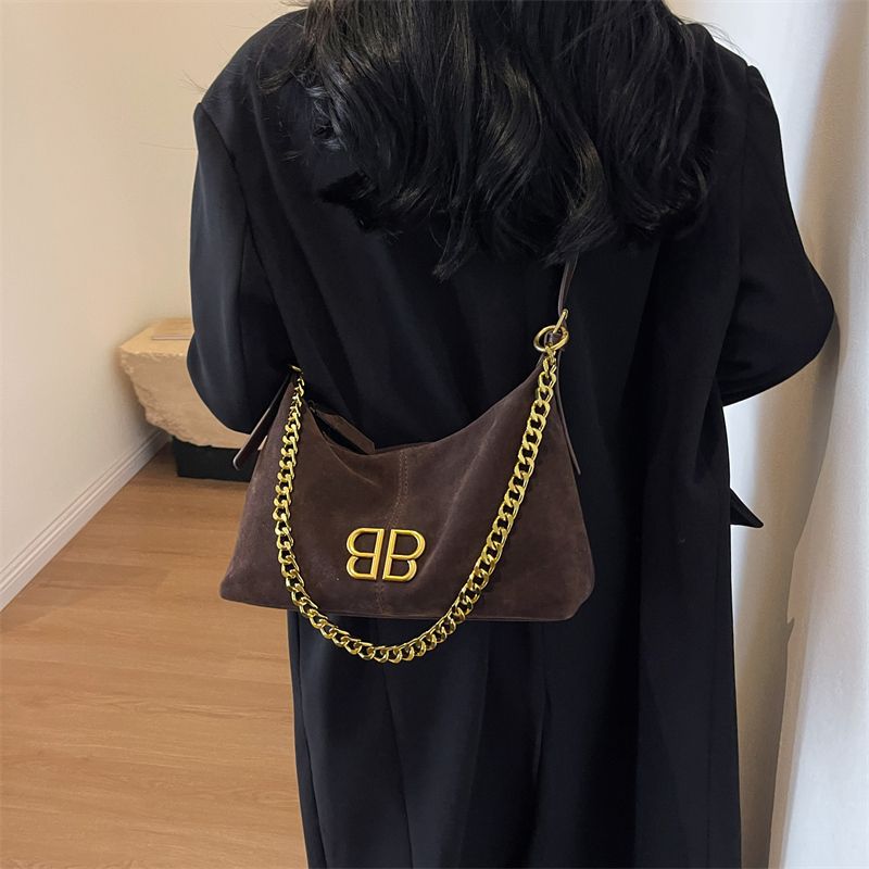 高颜值包包女2023新款秋冬时尚百搭单肩包小众设计高档轻奢斜挎包