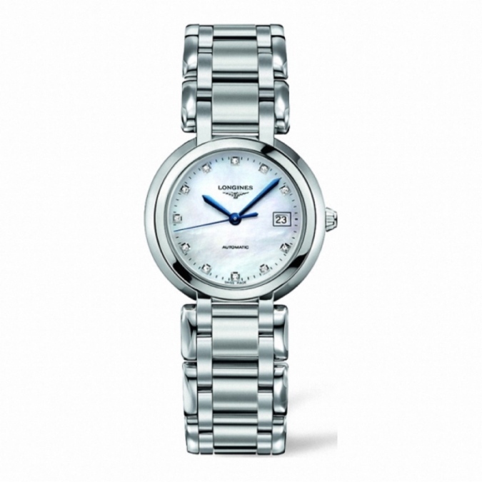 99新 Longines/浪琴 心月26.5mm/时尚机械女表/过中检/公价17700