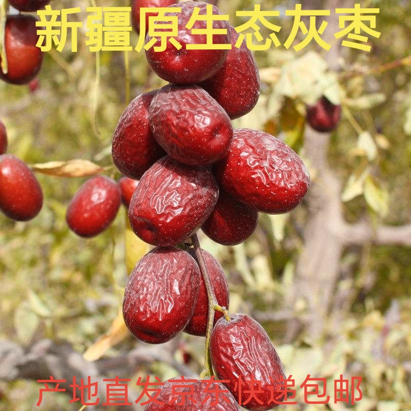 新疆灰枣 5斤果王原生态吊干产地直发包邮
