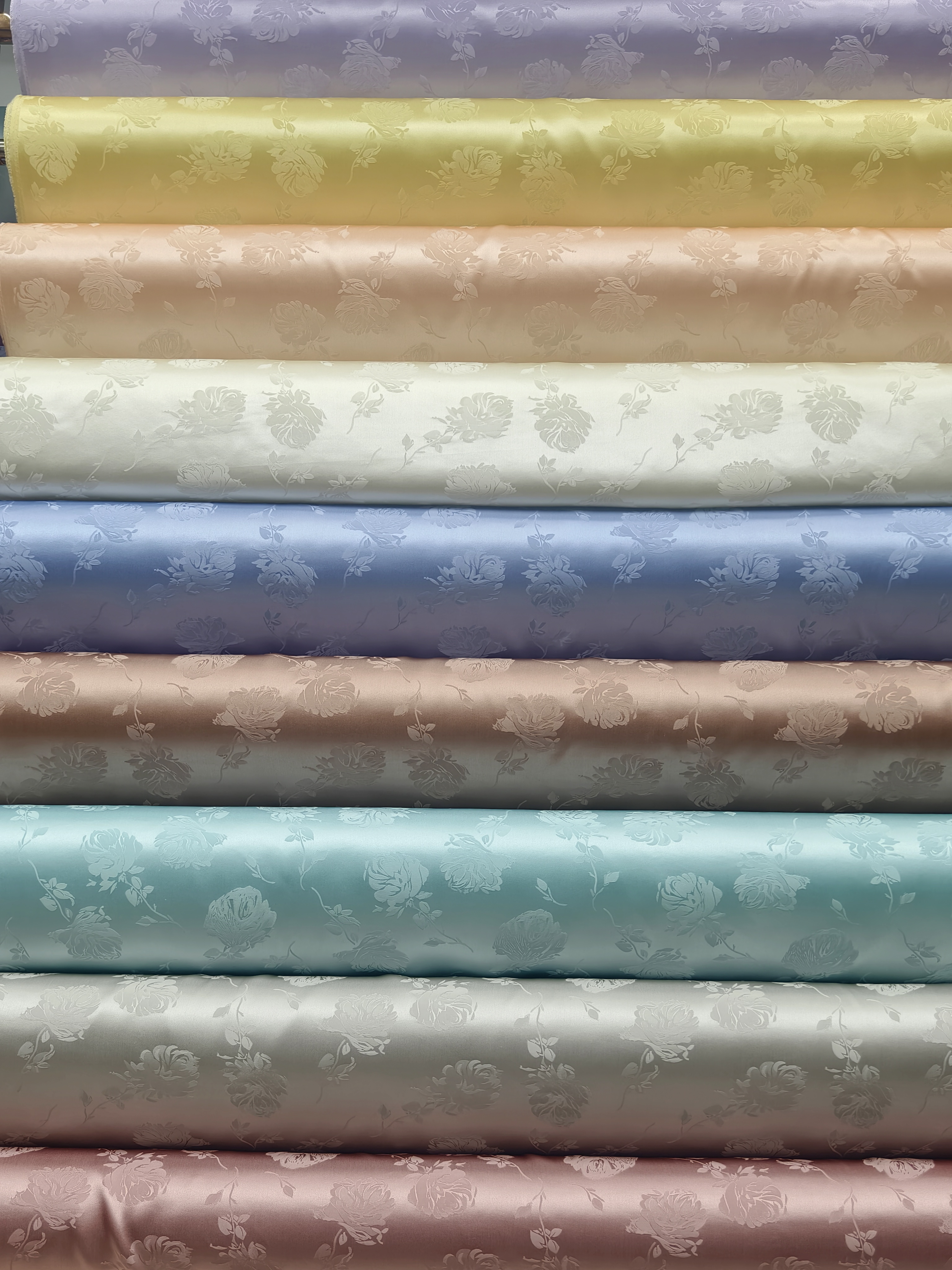 非遗丝绸面料（仅花型参考）提花缎 12