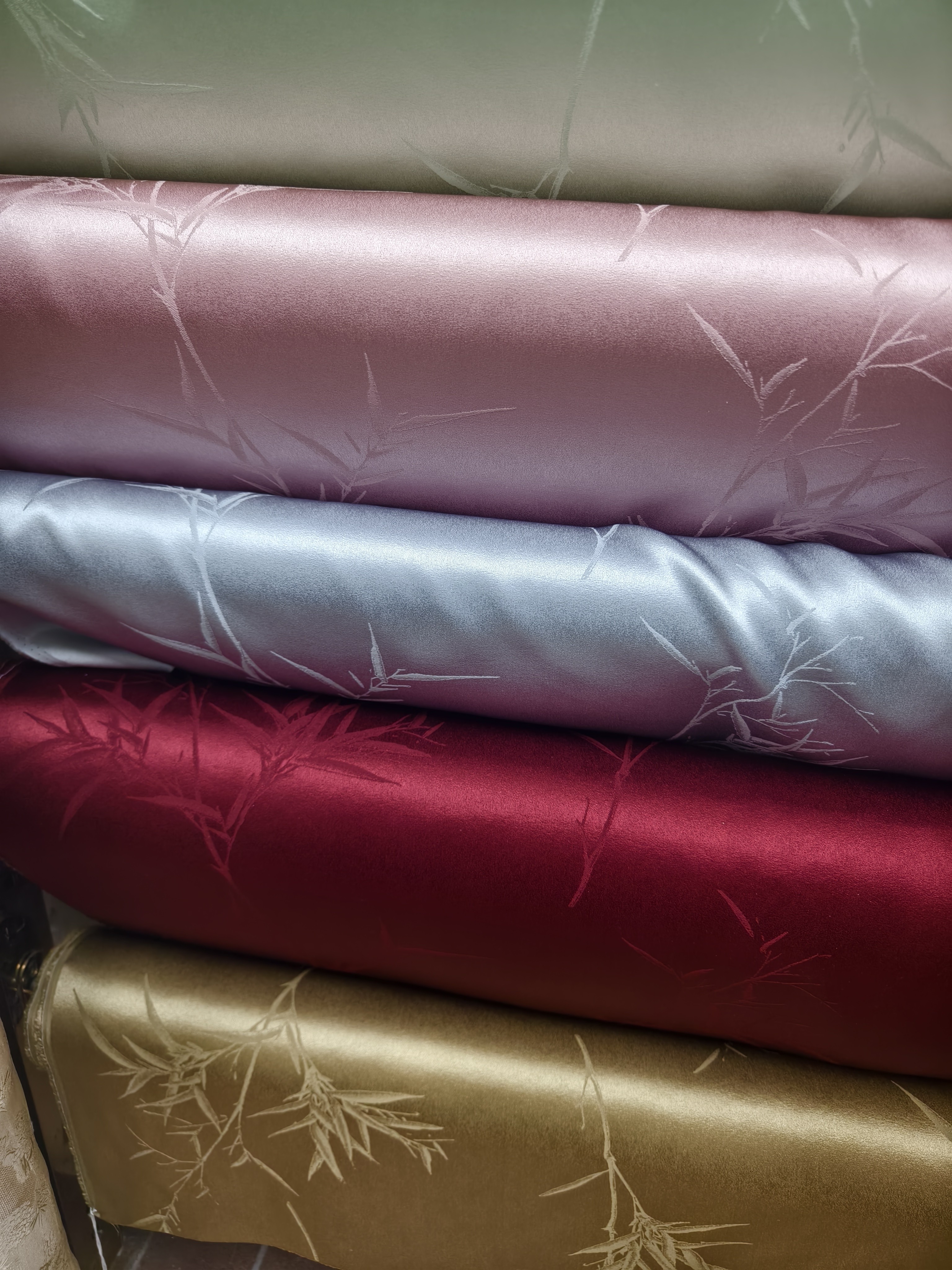 非遗丝绸面料（仅花型参考）提花缎 15