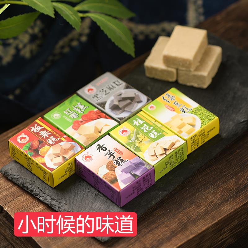 广西桂花糕桂林特产绿豆糕板栗糕老式芝麻糕办公休闲解馋零食姜0g