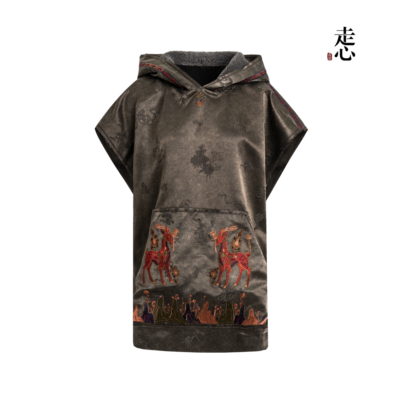 【走心非遗】九色鹿青铜 马甲24Z34301