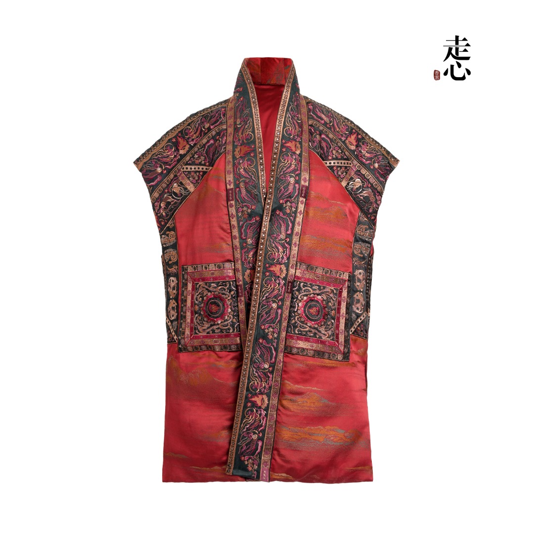 【走心非遗】飞天藻井羽绒马甲24ZX8138