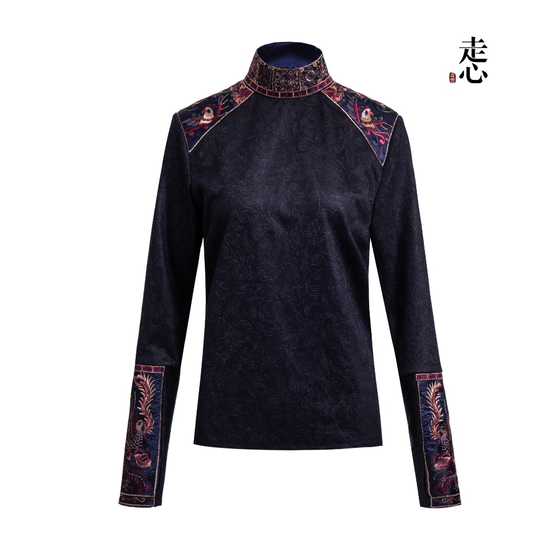 【香云走心】百鸟朝凤 套头衫24ZX8082