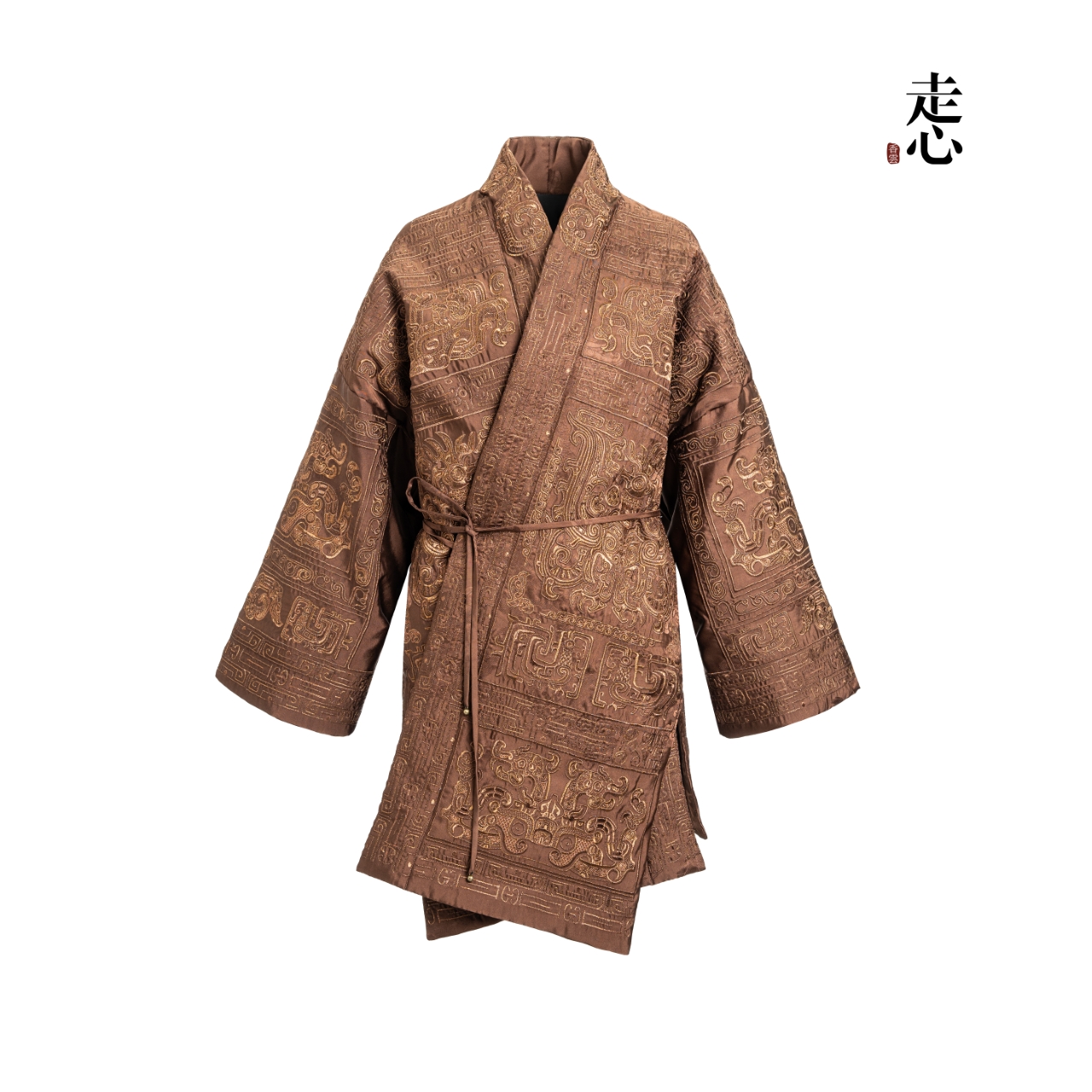 【香云走心】青铜咖金 羽绒袈裟24Z36301