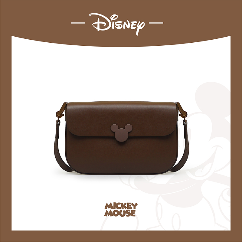 Disney/迪士尼米妮新款蓬蓬包小众百搭单肩休闲斜挎软面时尚肩包