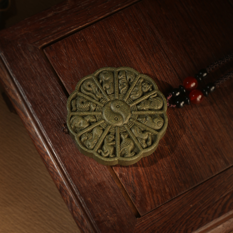 【小冠】八卦十二生肖 安神香 香牌  古法合香牌 天然手作工艺