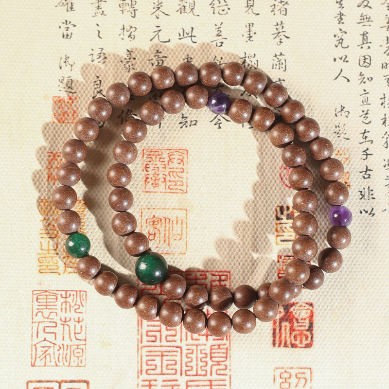 【 三生三世】鹅梨账中香6mm± 古法合香珠 天然手作工艺