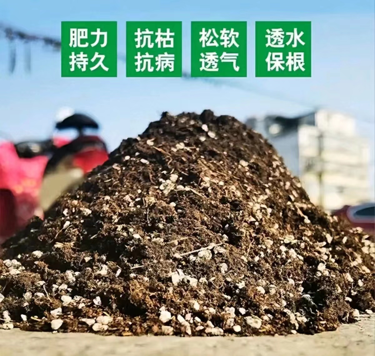 营养土绿植盆栽盆景可用（5斤重）
