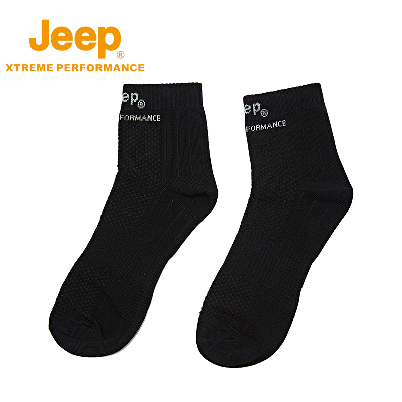 JEEP长绒棉袜