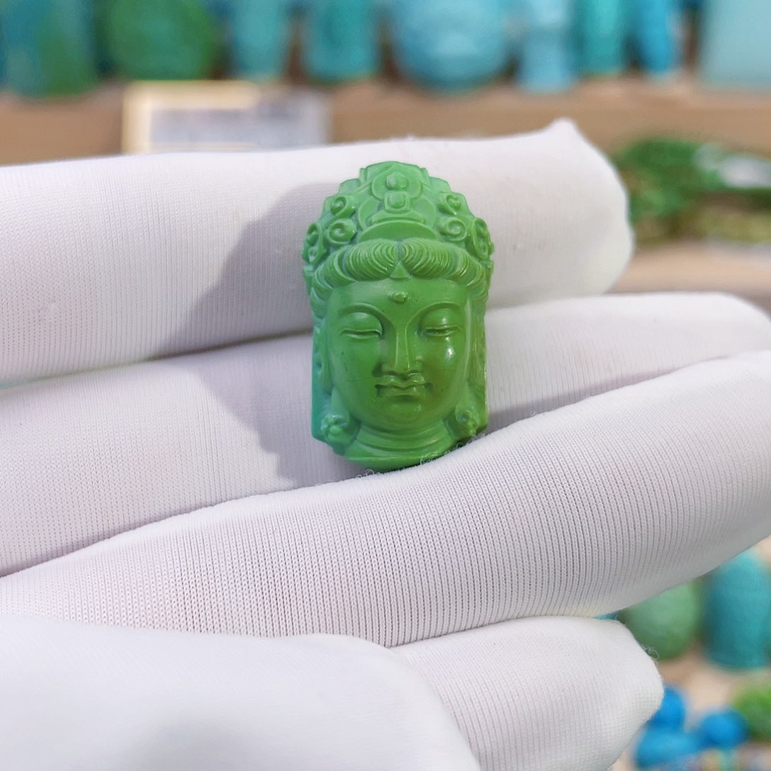 绿松石珠宝奇石未镶嵌