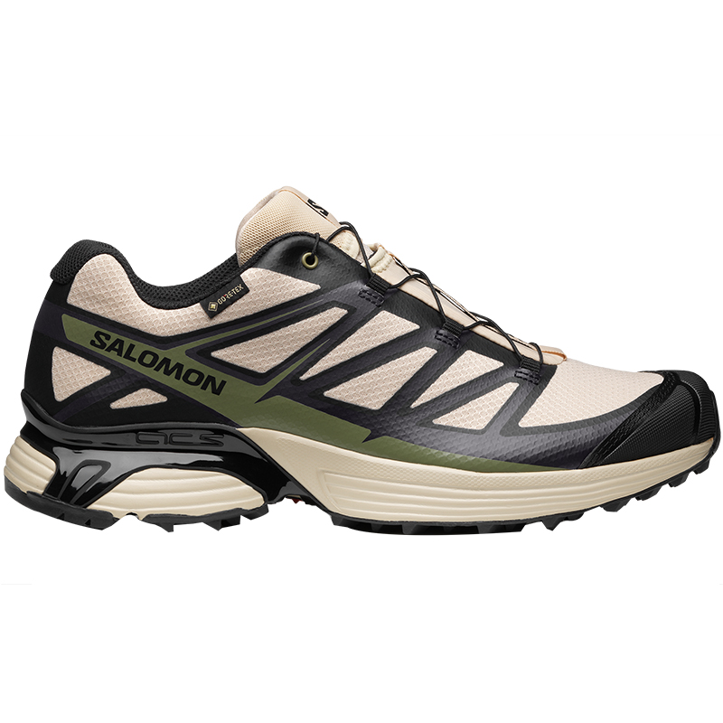 salomon萨洛蒙情侣休闲跑步越野潮鞋米褐色XT-PATHWAY GTX