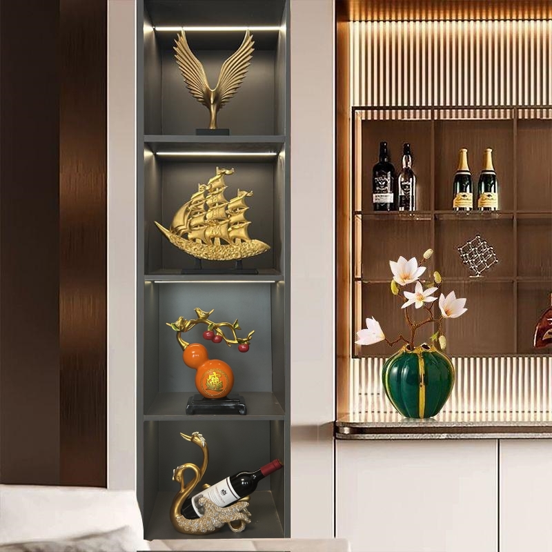 【专属中式套装】家居酒柜套装电视柜摆件玄关中式装饰品隔断柜