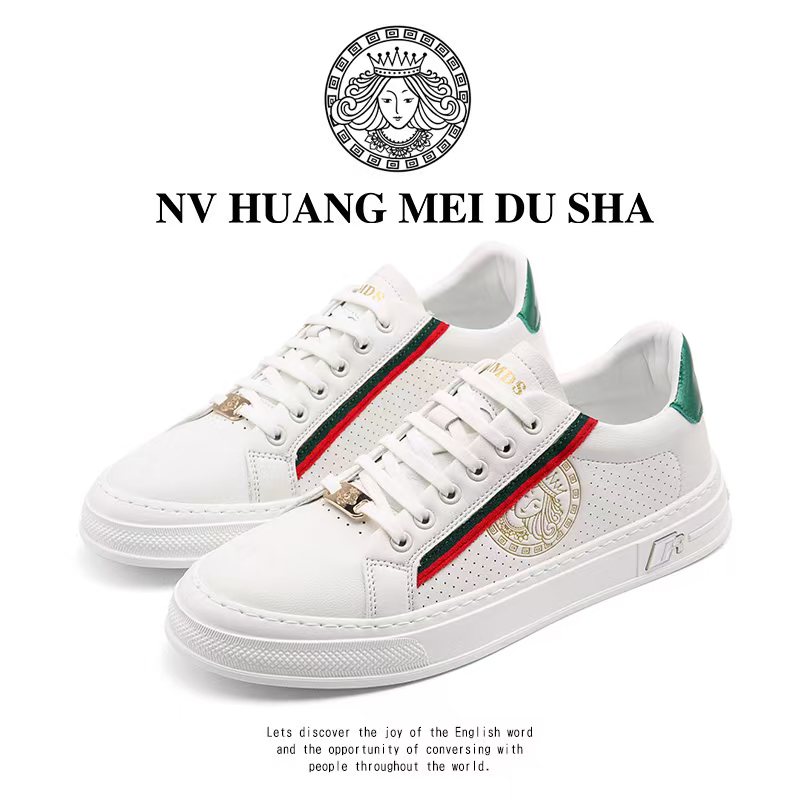 【正品美杜莎】男士秋季新款高端轻奢典藏休闲潮鞋百搭板鞋