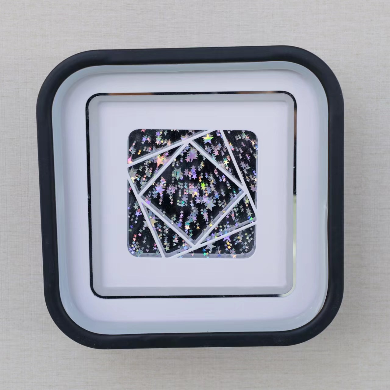 【舒雅】欧式简约过道灯轻奢家用创意个性防尘透明方形艺术走廊灯