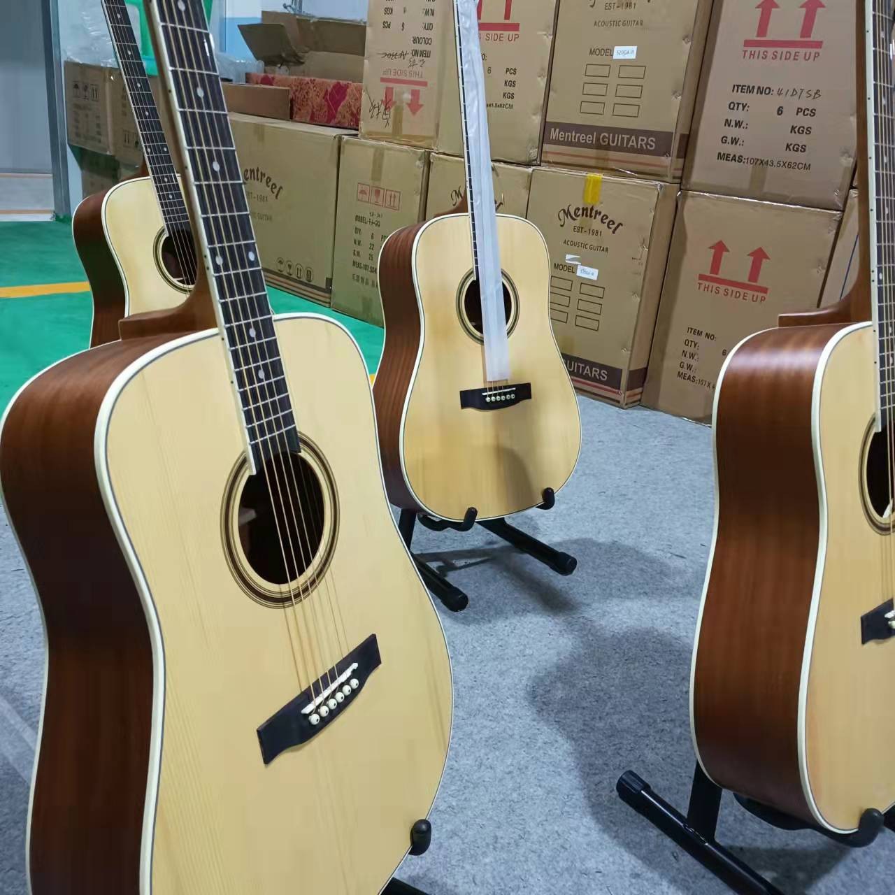 1号竞拍补拍链接定制入门进阶吉他（带电箱全套配件发货）