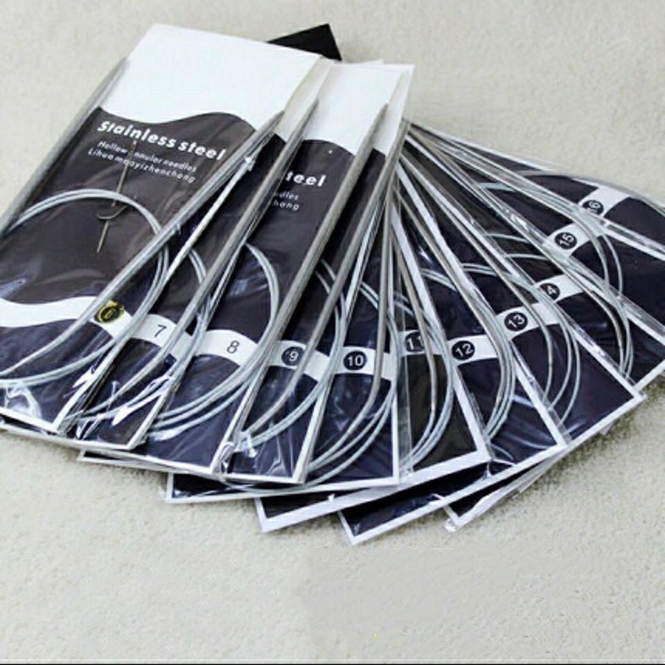 不锈钢毛衣针循环针织毛衣针编织毛衣针手工编织针环形毛衣针