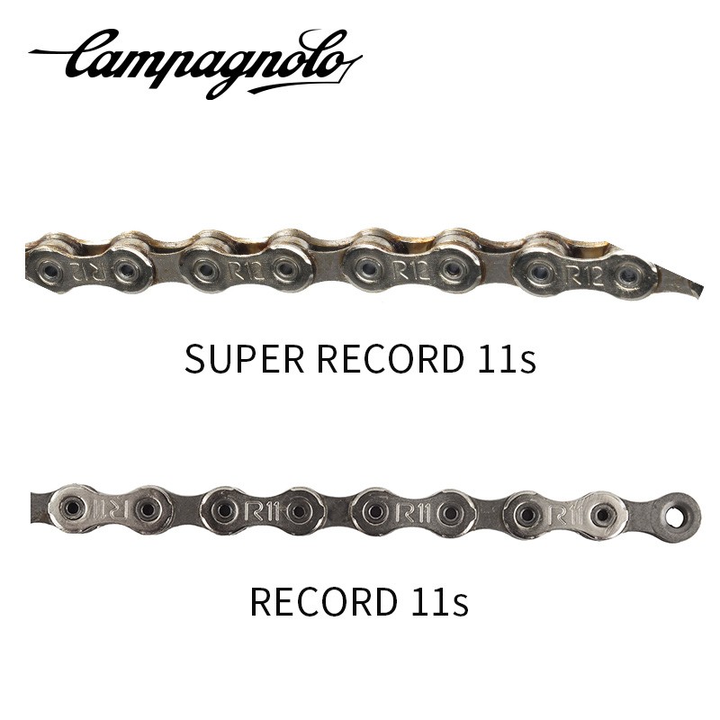 CAMPAGNOLO 自行车链条 RECORDSUPER RECORD 1112速 超轻耐用