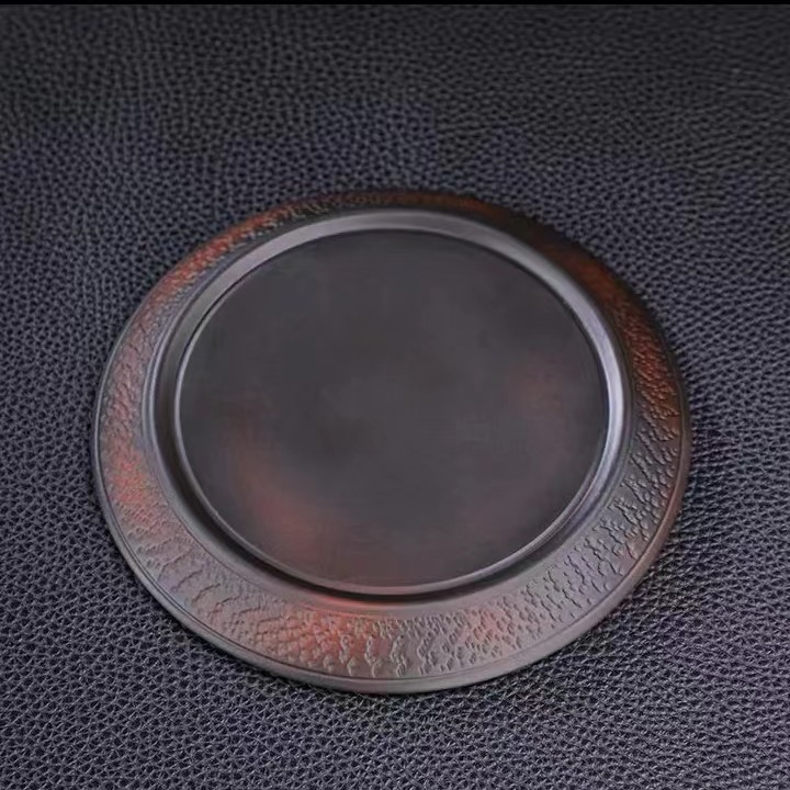 紫陶手工跳刀壶承