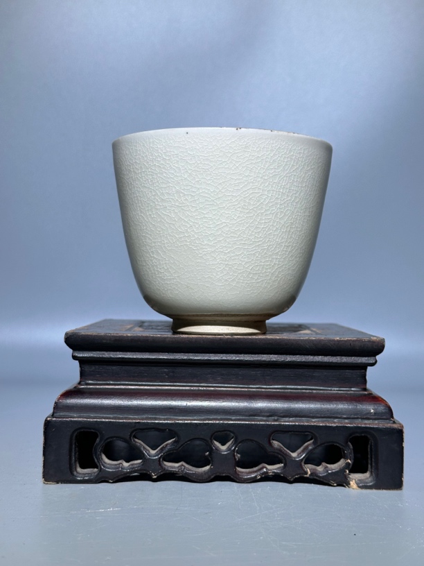 隋白，单杯，釉水温润！