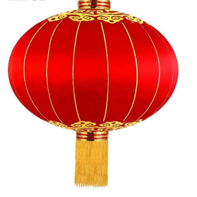 大红灯笼广告定制节日结婚门口绸缎绒布宫灯户外防水防晒中秋挂饰